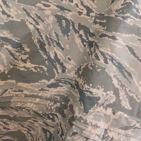 Air Force Tiger Stripe Parka All Purpose Environmental Camoflage Apecs Sz Large - Picture 2 of 16